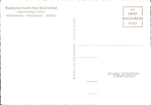 Bad Reichenhall Predigerstuhlseilbahn – Bild 2