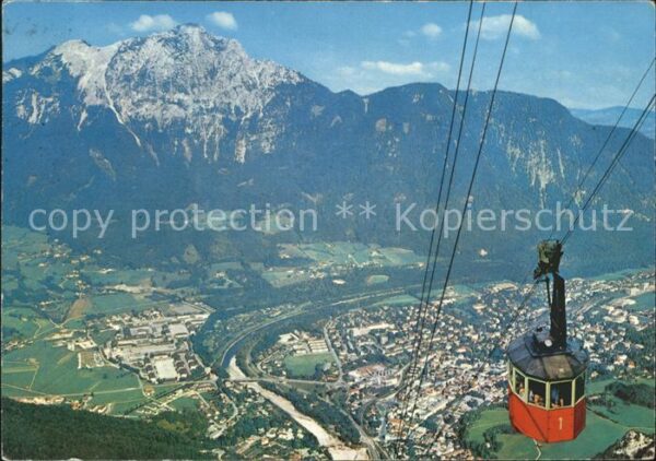 Bad Reichenhall Predigerstuhlbahn Hochstaufen Weltkultu