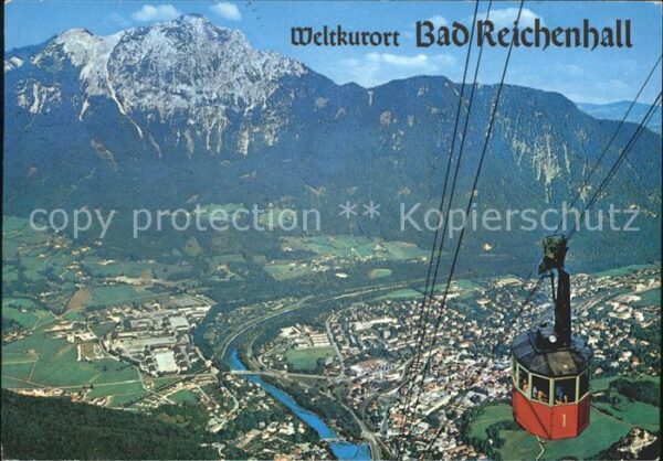Bad Reichenhall Predigerstuhlbahn Hochstaufen Weltkultu