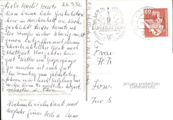 Bad Reichenhall Predigerstuhlbahn Hochstaufen Weltkultu – Bild 2