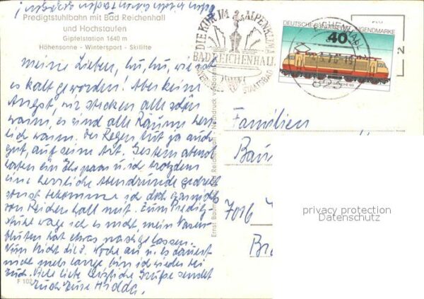 Bad Reichenhall Predigerstuhlbahn Hochstaufen Weltkultu – Bild 2