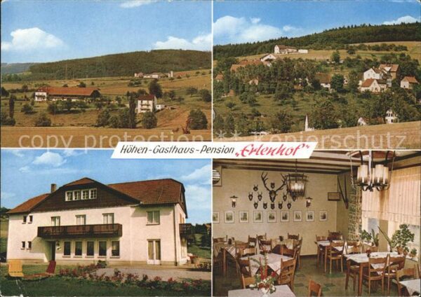 Erlenbach Main Höhen Gasthaus Pension Erlenhof