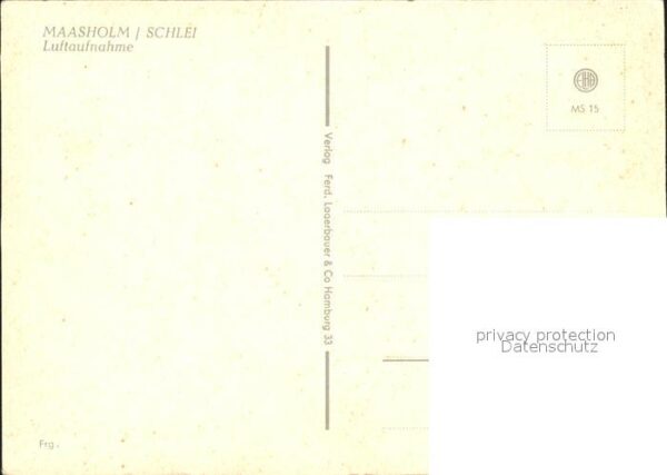 Maasholm Fliegeraufnahme Hafen – Bild 2