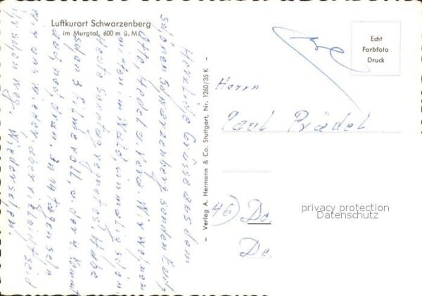 Schwarzenberg Murgtal Fliegeraufnahme – Bild 2