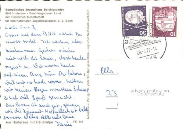 Hintersee Berchtesgaden Jugendhaus Berchtesgaden – Bild 2