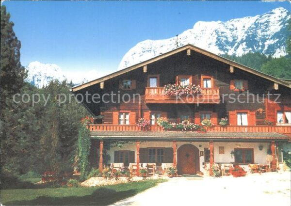 Ramsau Berchtesgaden Gästehaus Marxehn