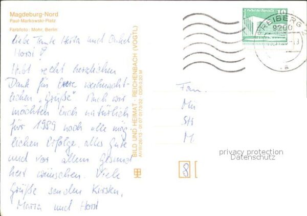 Magdeburg Paul Markowski Platz Hochhäuser – Bild 2