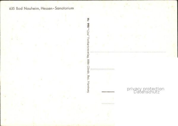 Bad Nauheim Hessen-Sanatorium – Bild 2