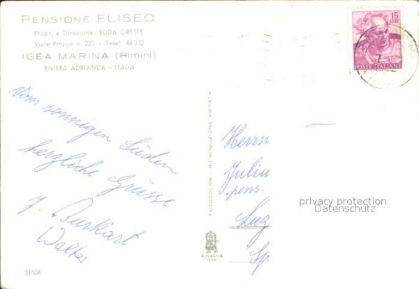 Rimini Pensione Eliseo Igea Marina – Bild 2