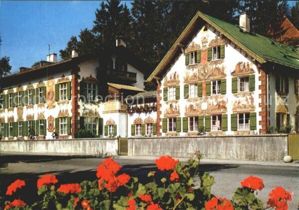 Oberammergau Hänsel- und Gretelhaus Lüftlmalerei