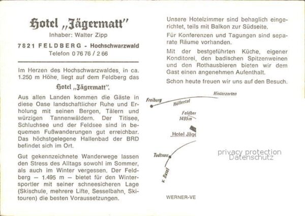 Feldberg Schwarzwald Hotel Jägermatt – Bild 2