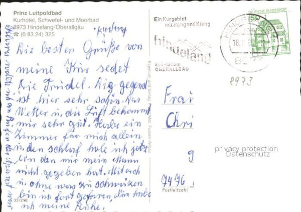 Hindelang Priz Luitpoldbad Kurhotel – Bild 2