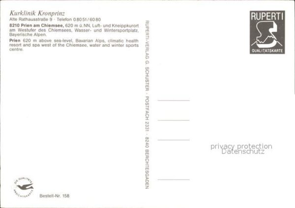Prien Chiemsee Kurklinik Kronprinz – Bild 2