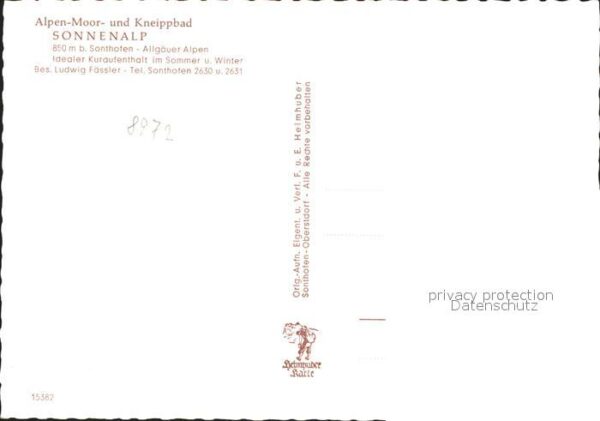 Sonthofen Oberallgaeu Kneipbbbad Sonnenalp Kurhotel %re – Bild 2