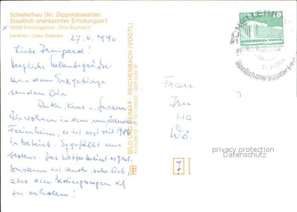 Schellerhau FDGB Erholungsheim Otto Buchwitz – Bild 2