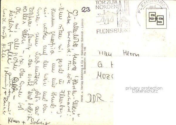 Husum Nordfriesland Hafen Gedicht – Bild 2