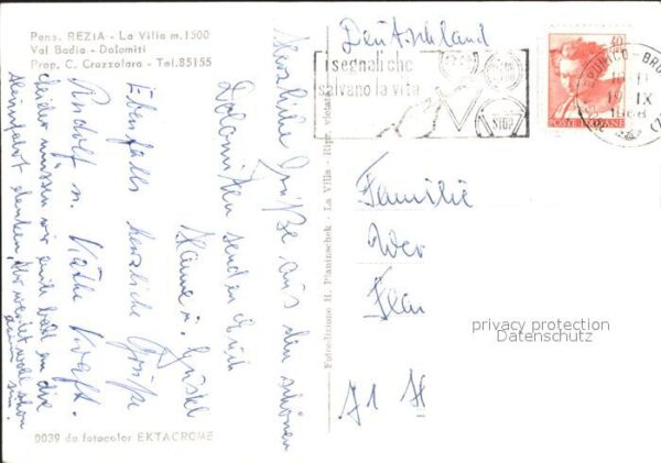 Val Badia Pension Rezia La Villa – Bild 2