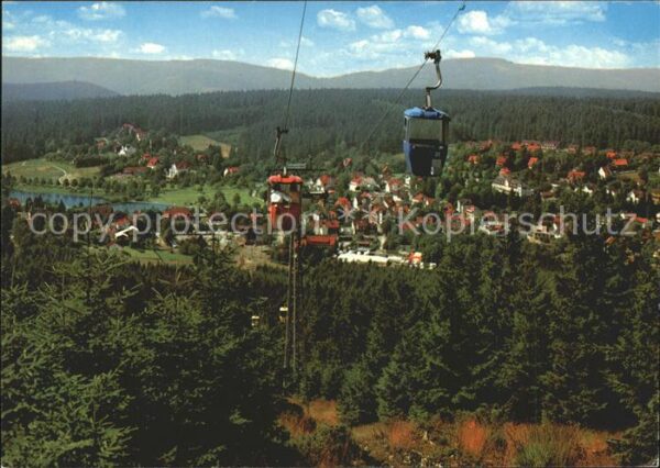Hahnenklee-Bockswiese Harz Kabinenseilbahn Bocksberg
