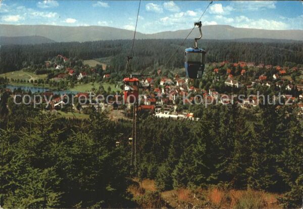 Hahnenklee-Bockswiese Harz Kabinenseilbahn Bocksberg