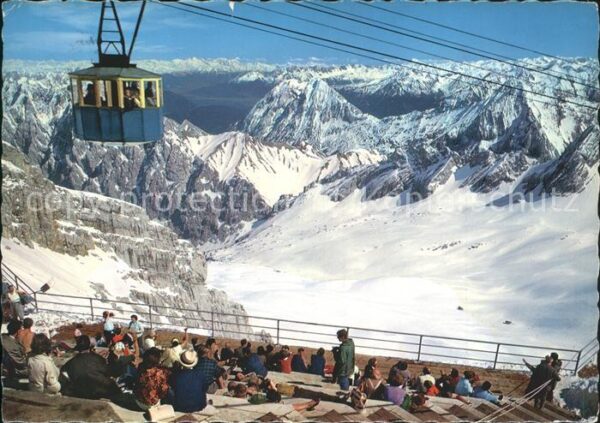 Zugspitze Gipfelterrasse Inntal Zillertaler Stuba