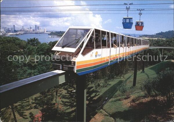 Singapore Luftseilbahn Bergbahn