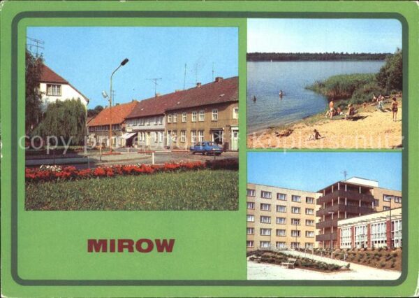 Mirow Karl Marx Strasse Badestelle Mirower Se