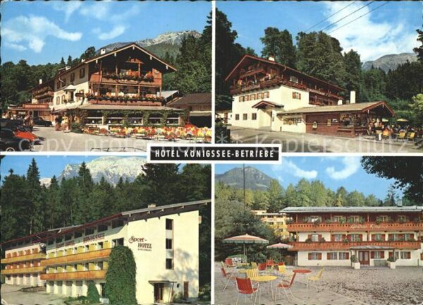 Berchtesgaden Hotel Königssee Betriebe
