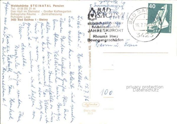 Steina Suedharz Waldschänke Steinatal – Bild 2