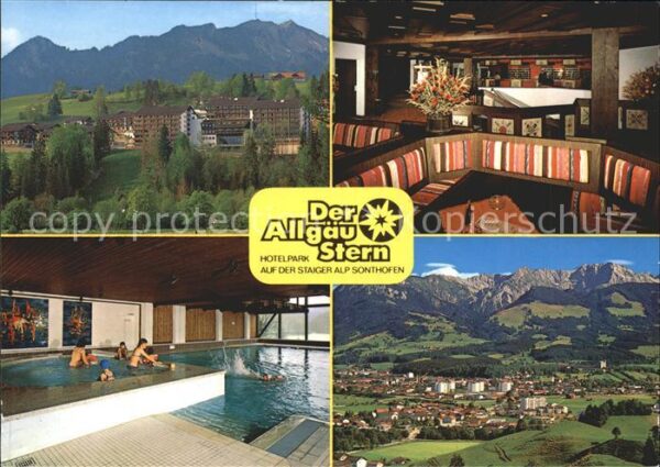 Sonthofen Oberallgaeu Hotelpark Allgäu Stern