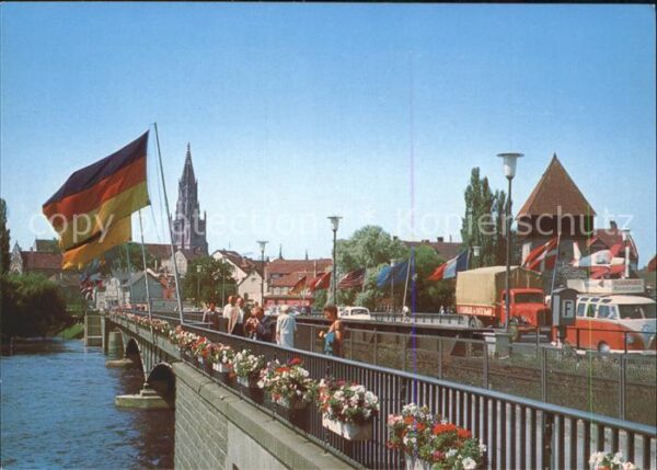 Konstanz Bodensee Brücke Kirche