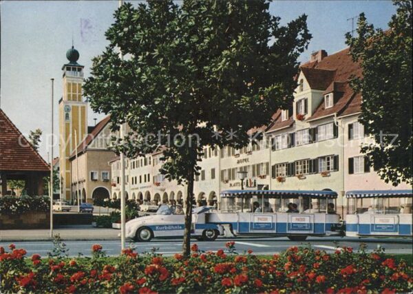 Freudenstadt Marktplatz Rathaus Kurbähnie