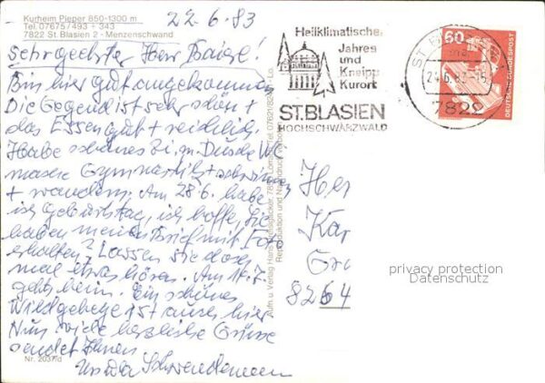 St Blasien Kurheim Pieper – Bild 2