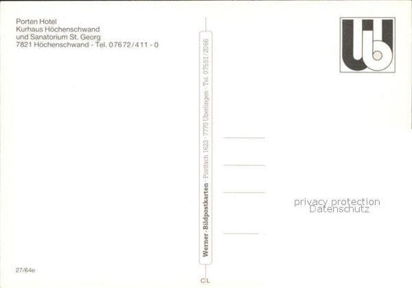 Hoechenschwand Porten Hotel Kurhaus Höchenschwand – Bild 2