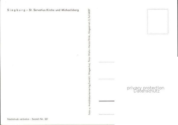Siegburg St Servatius Kirche Michaelsberg – Bild 2