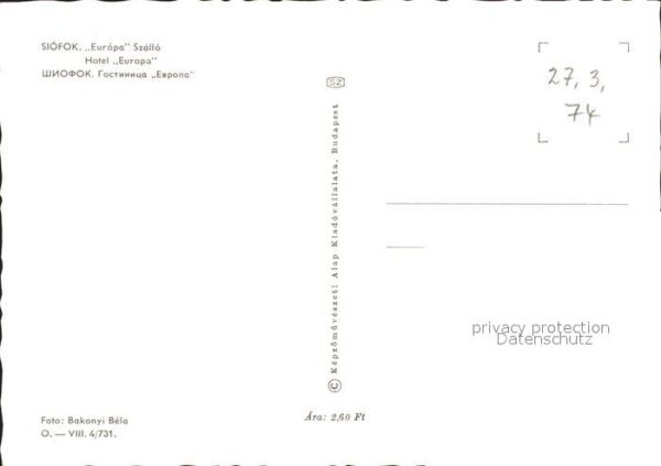 Siofok Hotel Europa – Bild 2