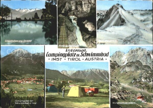 Imst Tirol Internat Campingplatz Linserhofsee Ötzt