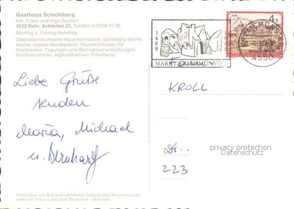 Rohr Kremstal Gasthaus Schicklberg – Bild 2