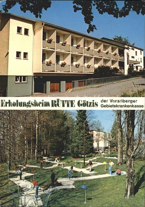 Goetzis Vorarlberg 
Erholungsheim Rütte