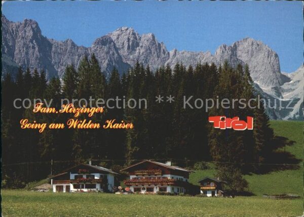 Going Wilden Kaiser Tirol Cafe Pension Retthäus