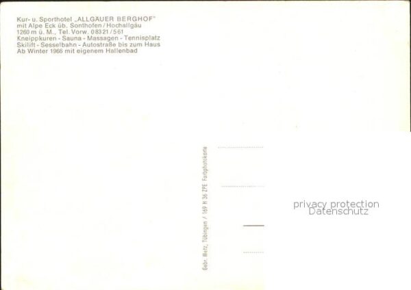 Sonthofen Oberallgaeu Kur Sporthotel Allgäuer Berghof – Bild 2