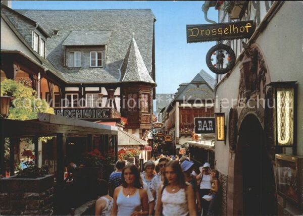 Ruedesheim Rhein Drosselgasse Thrush Street