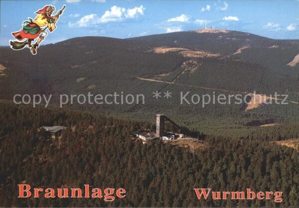 Braunlage Wurmberg Anlaufturm Brocken