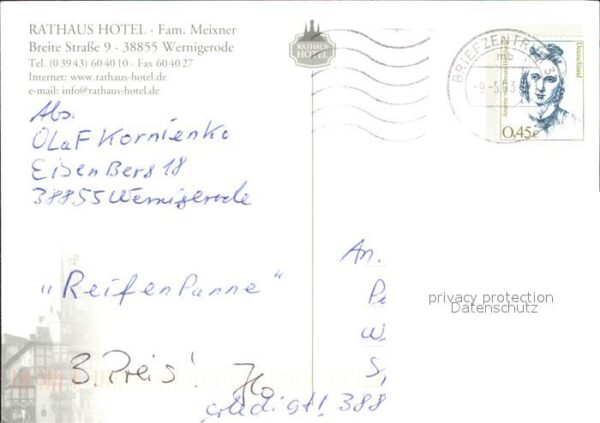 Wernigerode Harz Rathaus Hotel – Bild 2
