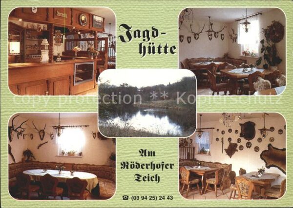 Roederhof Pfalz Röderhofer Teich Jagdhütte