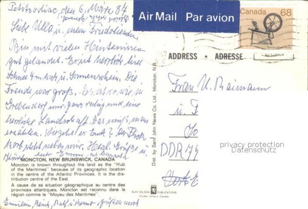 Moncton Fliegeraufnahme – Bild 2