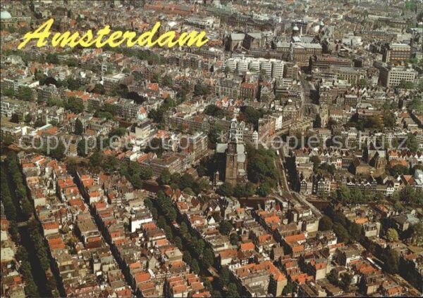 Amsterdam Niederlande Fliegeraufnahme