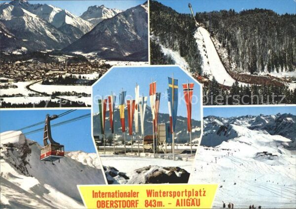 Oberstdorf Internationaler Wintersportplatz Luftse