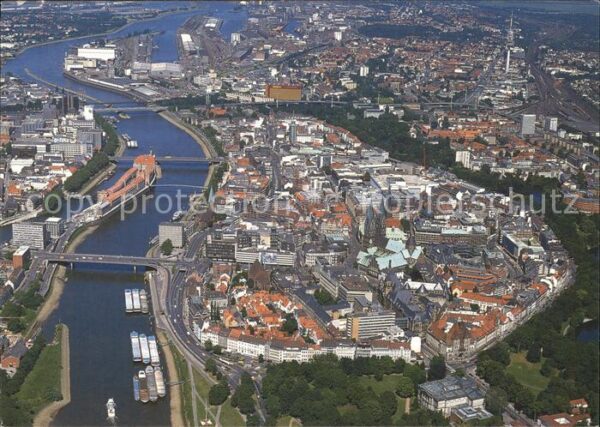 Bremen Fliegeraufnahme
