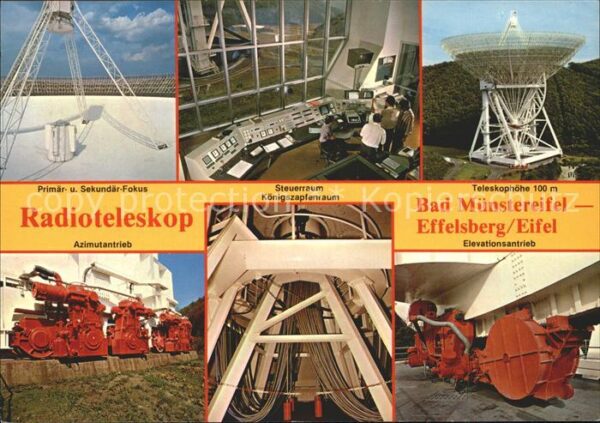Bad Muenstereifel Radioteleskop Effelsberg Elevationsantr