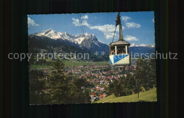 Garmisch-Partenkirchen Wankbahn Zugspitzgruppe